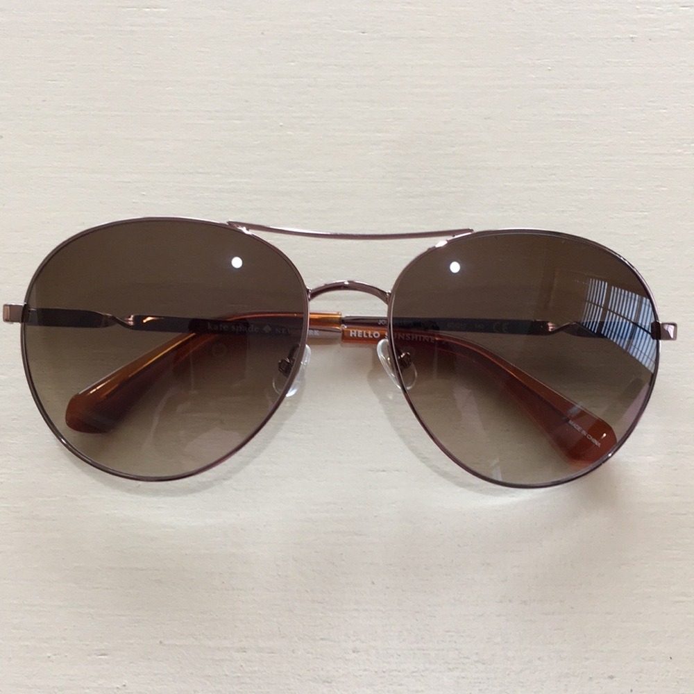 New Kate Spade Round Aviator Sunglasses